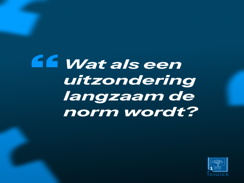 Steeds vaker gunning zonder bekendmaking: noodzaak, gemak of risico voor de markt?