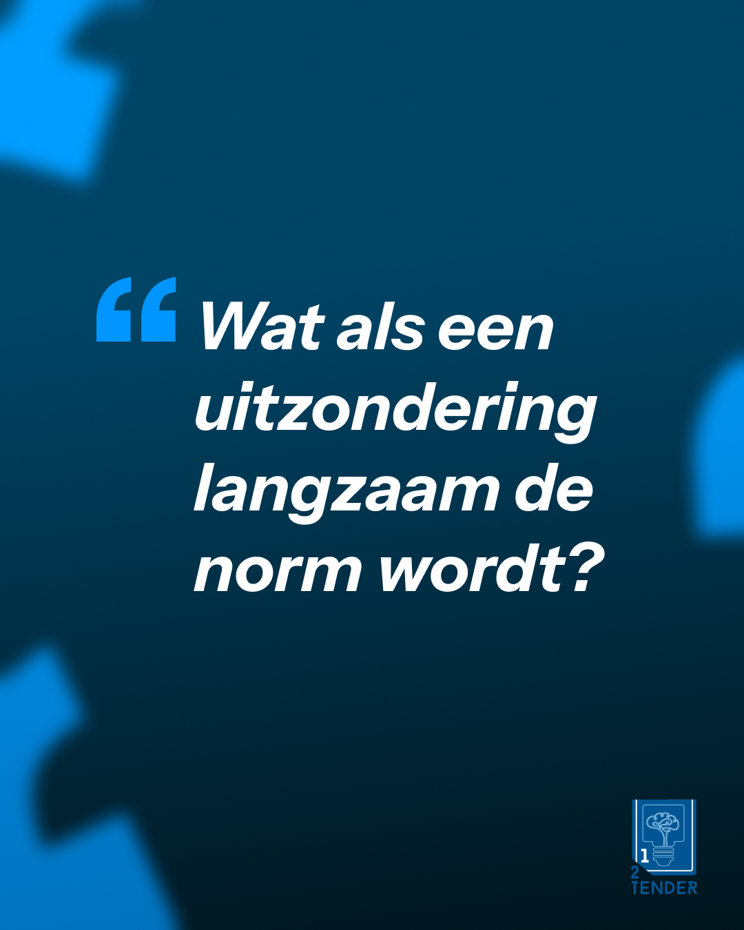 Steeds vaker gunning zonder bekendmaking: noodzaak, gemak of risico voor de markt?